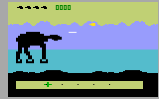 Star Wars: The Empire Strikes Back back cover for Intellivision
